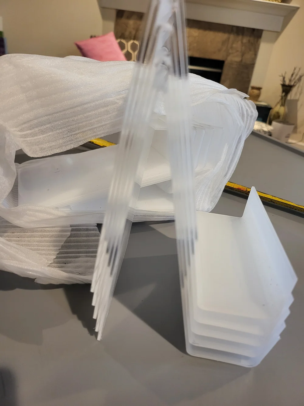NEW 10-Pack Acrylic Book Display Stands 6